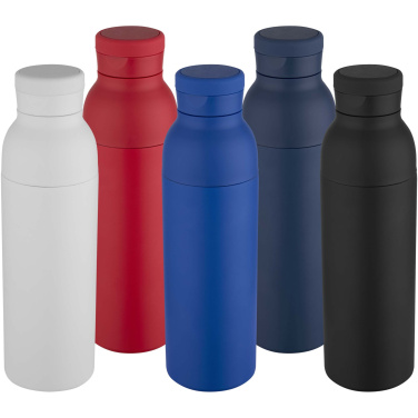 Logotrade werbemittel das Foto: Illuminate 650 ml RCS doppelwandige Isolierflasche aus recyceltem Edelstahl
