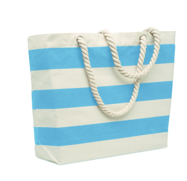 Logotrade Firmengeschenke das Foto: Strandtasche Baumwolle 220 g