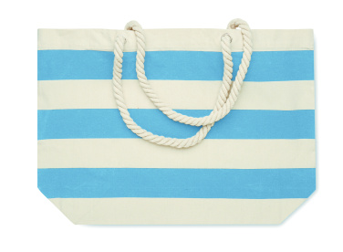 Logotrade Firmengeschenke das Foto: Strandtasche Baumwolle 220 g