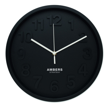 Logotrade Firmengeschenke das Foto: Wanduhr aus PP