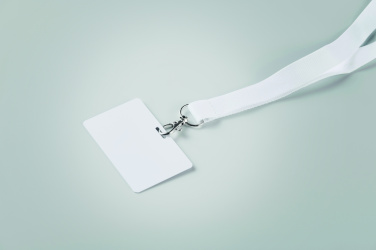 Logotrade Werbegeschenke das Foto: Lanyard-Ausweis 54 x 86 mm