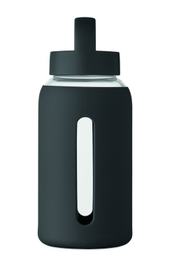 Logotrade Werbegeschenke das Foto: Flasche Borosilikatglas 600ml