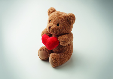 Logotrade werbemittel das Foto: Teddybär mit Herz 23cm