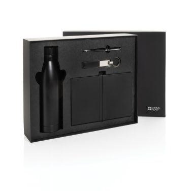 Logotrade Logogeschenke das Foto: Swiss Peak RCS Deluxe Business-Set mit Flasche