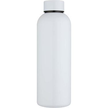 Logotrade Geschäftsgeschenke das Foto: Spring 750 ml RCS-zertifizierte einwandige Sublimation Trinkflasche aus recyceltem Edelstahl