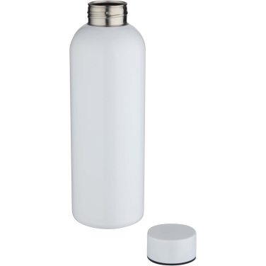 Logotrade Werbeartikel das Foto: Spring 750 ml RCS-zertifizierte einwandige Sublimation Trinkflasche aus recyceltem Edelstahl
