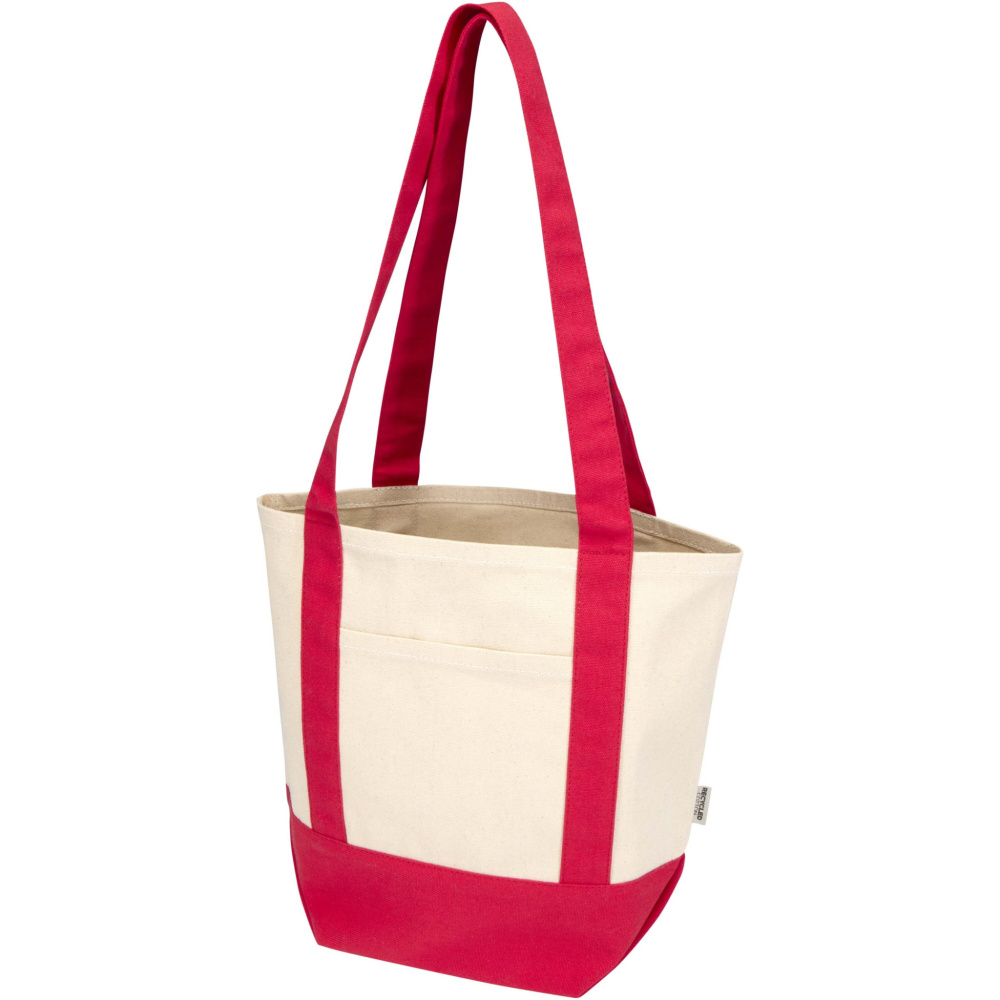 Logotrade Werbegeschenke das Foto: Sam 320 g/m² Mini-Tragetasche aus GRS recycelter Baumwolle