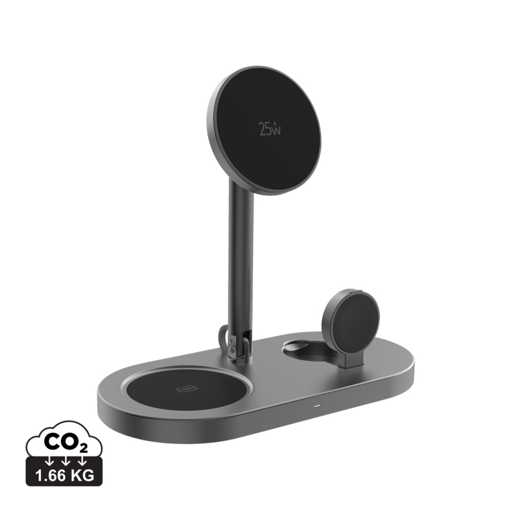 Logotrade Werbeartikel das Foto: Quantum Ultra-Fast RCS 25W magnetischer Desk-Charger