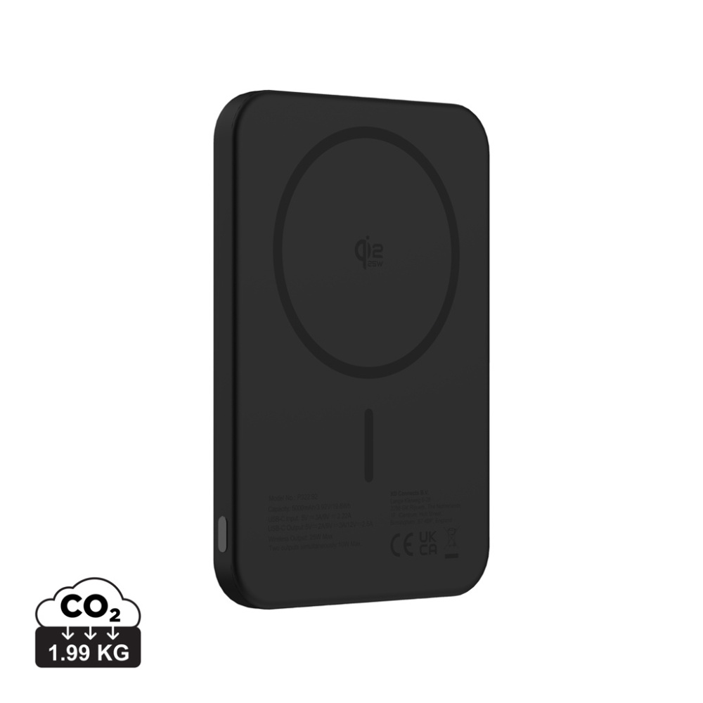 Logotrade Geschäftsgeschenke das Foto: Urban Vitamin Pomona 5000mAh Qi2.2 25W magnetische Powerbank