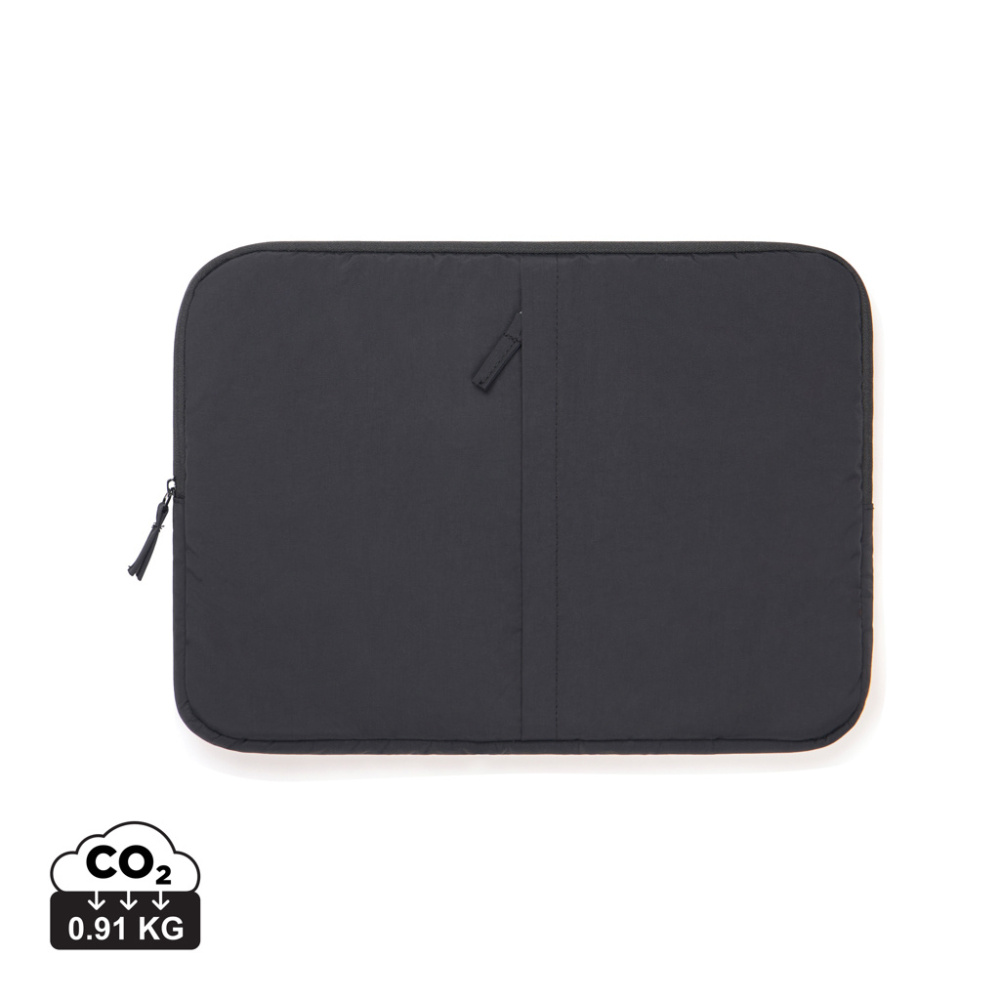 Logotrade Werbeartikel das Foto: KENTO URBAN 15,6" Laptop-Sleeve aus RCS rec. Nylon