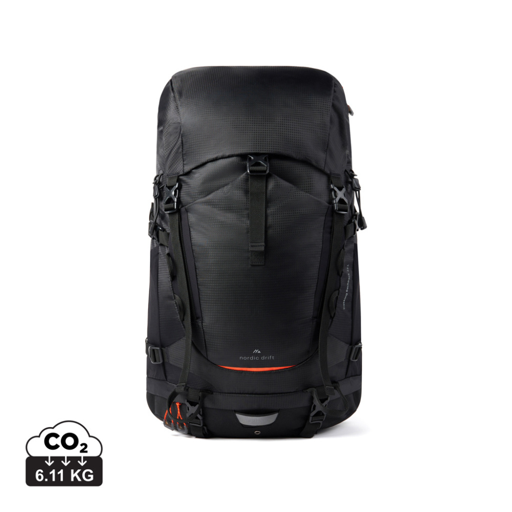 Logotrade Werbeartikel das Foto: Nordic Drift Trail RCS Rucksack 33L