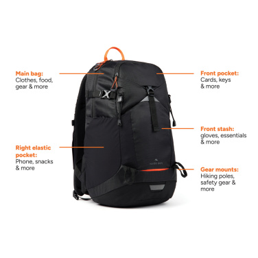 Logotrade werbemittel das Foto: Nordic Drift Trail RCS Rucksack 24L