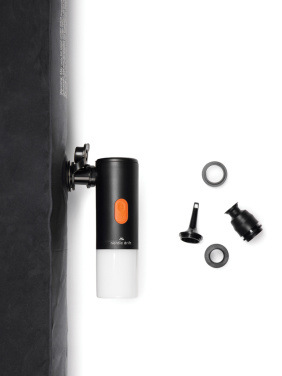 Logotrade Logogeschenke das Foto: Nordic Drift Titan 2-in-1-Luftpumpe und Campinglampe