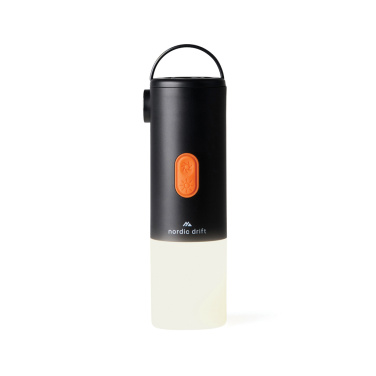 Logotrade Werbeartikel das Foto: Nordic Drift Titan 2-in-1-Luftpumpe und Campinglampe