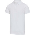 Graphite Kurzärmeliges Poloshirt, Weiß
