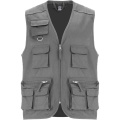Venera Arbeitsweste mit V-Ausschnitt und mehreren Taschen, 200 g/m2 , Führen