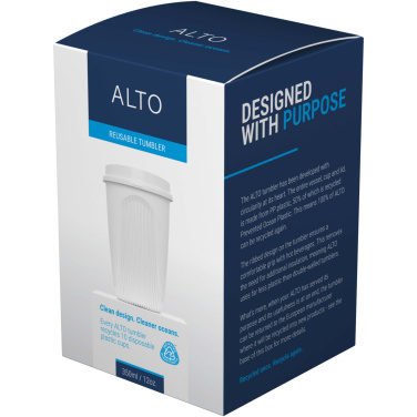 Logotrade Firmengeschenke das Foto: Alto POP 350 ml Becher mit 360°-Deckel
