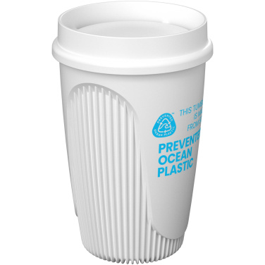 Logotrade Logogeschenke das Foto: Alto POP 350 ml Becher mit 360°-Deckel