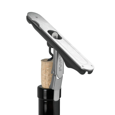 Logotrade Firmengeschenke das Foto: AdHoc PushPull Korkenzieher