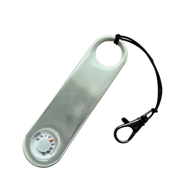 Logotrade Werbegeschenke das Foto: Reflektor mit Thermometer