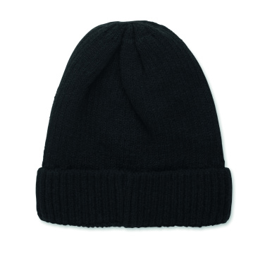 Logotrade Firmengeschenke das Foto: Beanie mit Bündchen