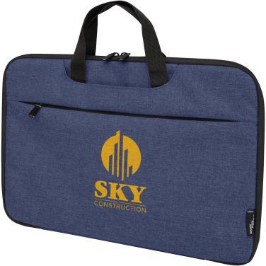 Logotrade Geschäftsgeschenke das Foto: Libra 2-in-1-Laptoptasche aus recyceltem GRS-Material 3 L