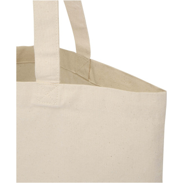 Logotrade Geschäftsgeschenke das Foto: Madras Blend 140 g/m² Tragetasche aus GRS-recycelter Baumwolle 7L