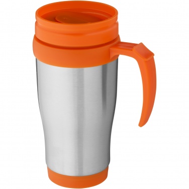 Logo trade promotional merchandise photo of: Sanibel 400 ml insulated mug