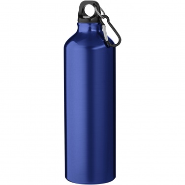 Logo trade promotional products image of: Oregon 770 ml aluminium water bottle with carabiner