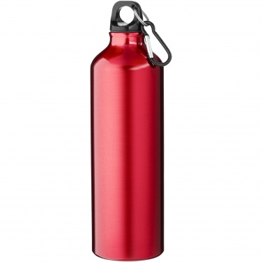 Logotrade promotional gift image of: Oregon 770 ml aluminium water bottle with carabiner