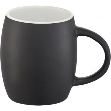 Logotrade advertising product picture of: Hearth 400 ml ceramic mug with wooden coaster