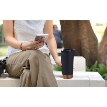 Logo trade promotional merchandise photo of: Peeta 500 ml copper vacuum insulated tumbler