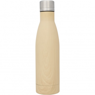 Logo trade corporate gift photo of: Vasa 500 ml wood-look copper vacuum insulated bottle