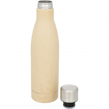 Logotrade corporate gift picture of: Vasa 500 ml wood-look copper vacuum insulated bottle
