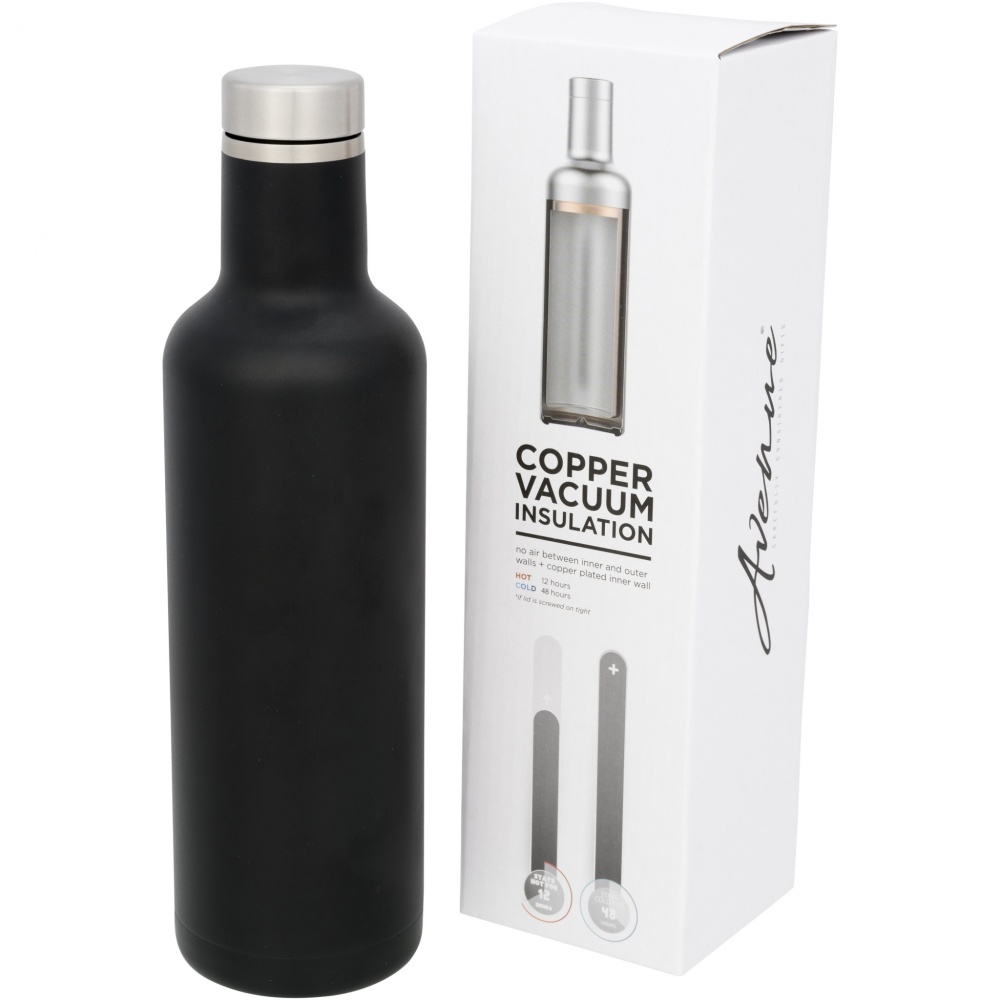 Logo trade corporate gifts image of: Pinto 750 ml copper vacuum insulated bottle