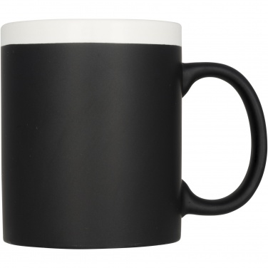 Logo trade promotional items picture of: Chalk-write 330 ml ceramic mug