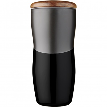 Logo trade promotional items picture of: Double-walled ceramic tumbler Reno 370 ml