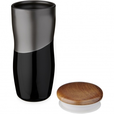 Logotrade promotional products photo of: Double-walled ceramic tumbler Reno 370 ml