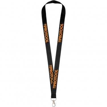 Logo trade promotional gifts picture of: Impey lanyard with convenient hook