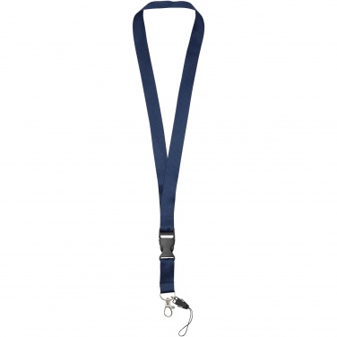 Logotrade promotional item image of: Sagan phone holder lanyard with detachable buckle
