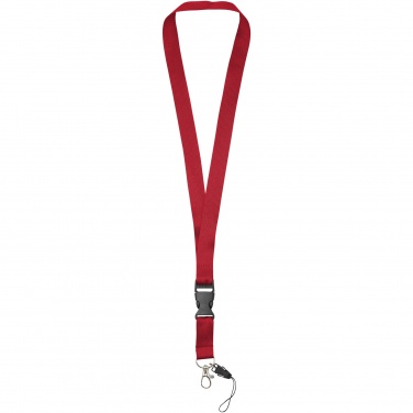 Logotrade advertising product image of: Sagan phone holder lanyard with detachable buckle