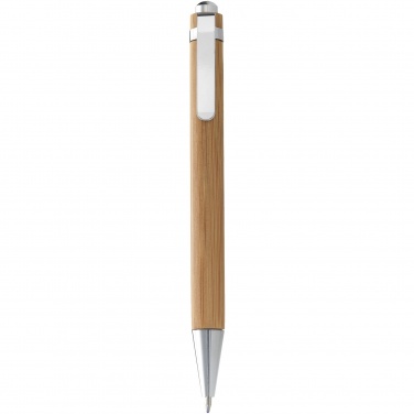 Logo trade promotional gift photo of: Celuk bamboo ballpoint pen