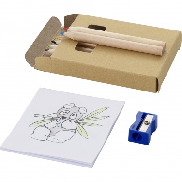 Logotrade promotional giveaways photo of: Streaks 8-piece colouring set