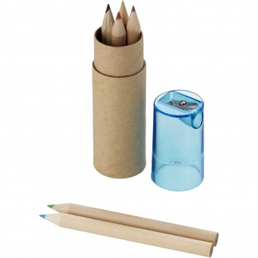 Logotrade promotional merchandise image of: Kram 6-piece coloured pencil set
