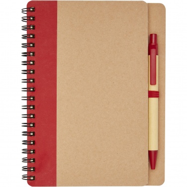Logotrade promotional giveaway picture of: Priestly recycled notebook with pen