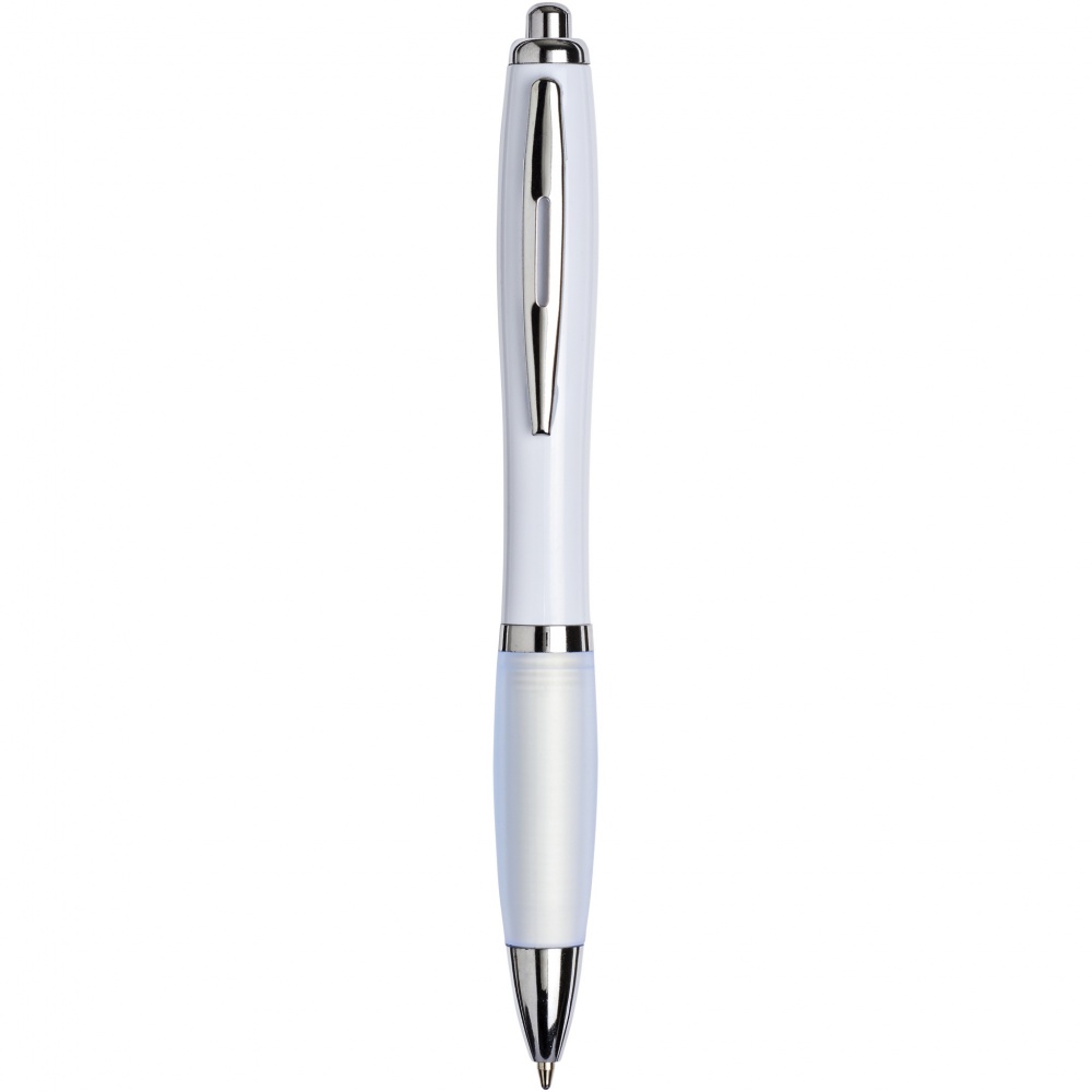 Logotrade business gift image of: Nash ballpoint pen with coloured barrel and grip