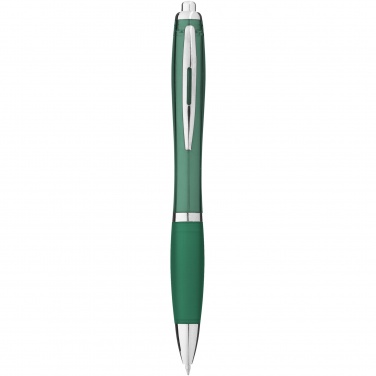 Logotrade advertising product picture of: Nash ballpoint pen with coloured barrel and grip