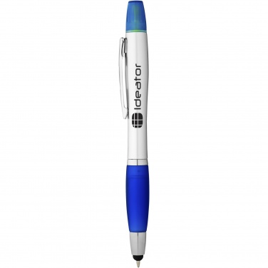 Logotrade promotional item picture of: Nash stylus ballpoint pen and highlighter