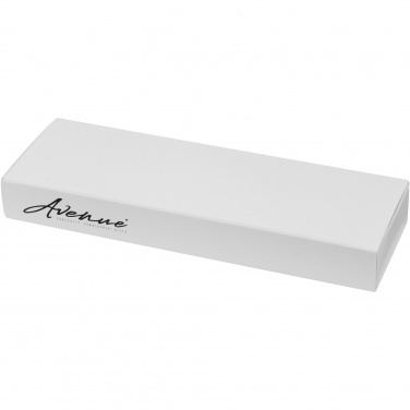 Logo trade advertising products image of: Geneva stylus ballpoint pen and rollerball pen set