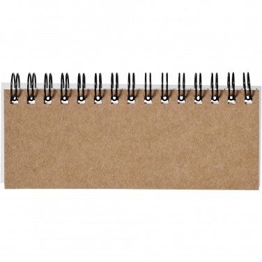 Logo trade corporate gift photo of: Spinner spiral notebook with coloured sticky notes